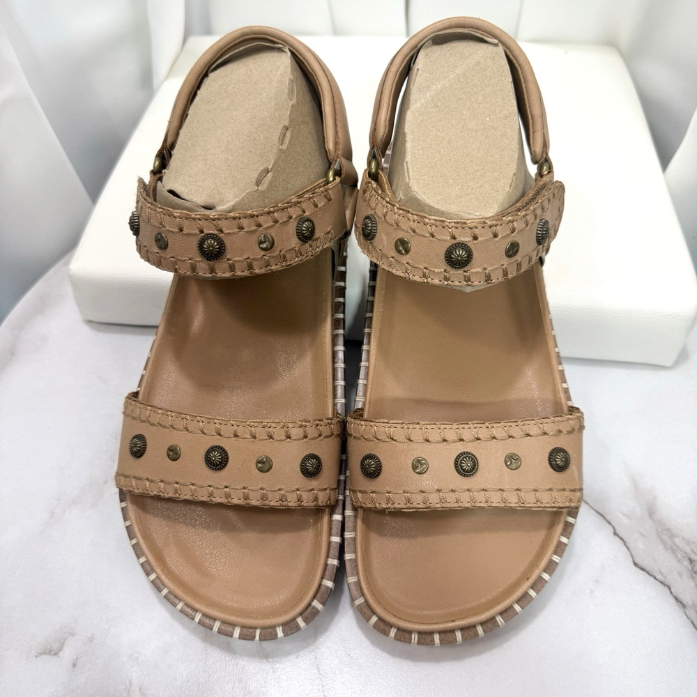Lucky Brand Sandals Women’s Leather Upper Size 10M - Picture 4 of 16